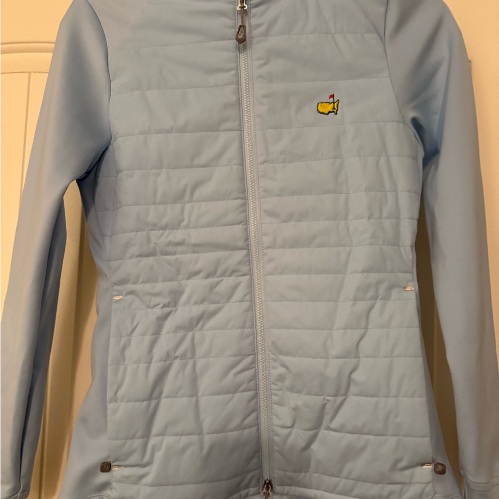 Masters Light Blue Women's Quilted Puffer Jacket